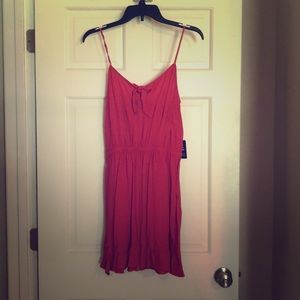 Express Coral mini dress. NWT.